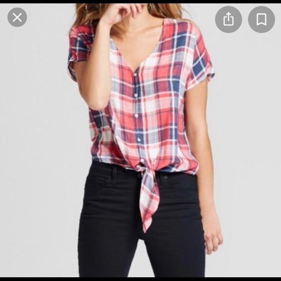 Universal Threads Plaid Shirt - Picture 1 of 1